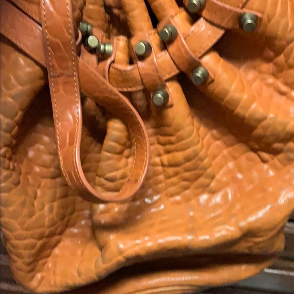Alexander Wang tangerine  Diego bucket bag